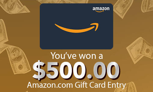 $500 Amazon Gift Card