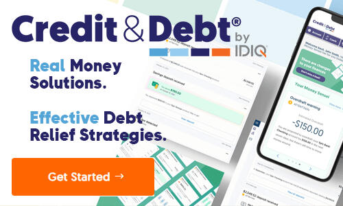 Credit & Debt Affiliate Banner